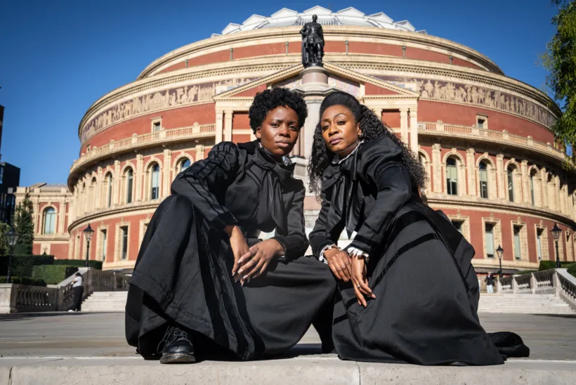 Sylvia cast members Sharon Rose and Beverley Knight at Royal Albert Hall. Photo Craig Sugden CS100944